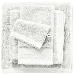 Elegancka myjka bawełniana, rękawica do mycia w odcieniu czerni, Marc O'Polo, ręcznik do mycia, 16 x 22 cm