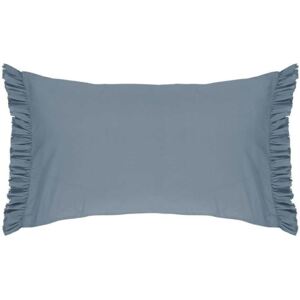 Bawełniana poduszka dekoracyjna, poducha ozdobna, 100% bawełna - kolor niebieski, Essenza