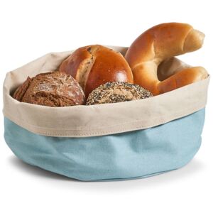 Koszyk na chleb bawełniany, Ø 25 cm, kolor niebieski, ZELLER