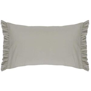 Bawełniana poduszka dekoracyjna, poducha ozdobna, 100% bawełna - kolor stone, Essenza