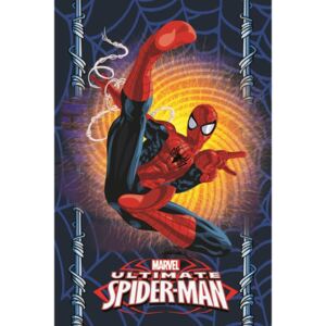 Koc dziecięcy Spiderman, 100 x 150 cm, 100 x 150 cm