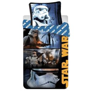 Jerry Fabrics Pościel bawełniana Star Wars Stormtroopers, 140 x 200 cm, 70 x 90 cm
