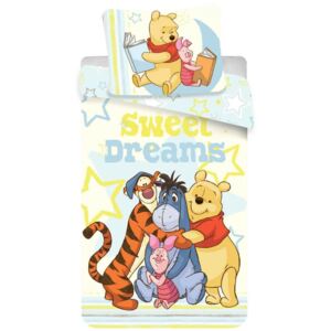 Jerry Fabrics Dziecięca pościel bawełniana WTP Sweet Dreams, 140 x 200 cm, 70 x 90 cm