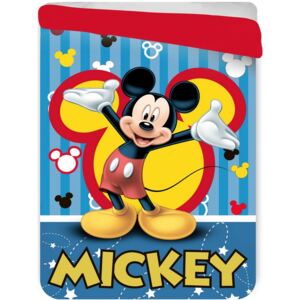 Jerry Fabrics Narzuta dla dzieci pikowana Mickey Mouse, 180 x 260 cm