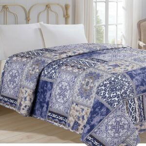 Jahu Narzuta na łóżko Orient niebieski, 140 x 220 cm