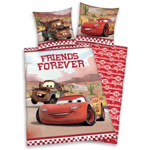 Herding Dziecięca pościel bawełniana Cars Friends Forever