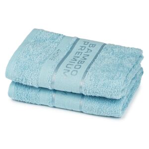 4Home Bamboo Premium ręczniki jasnoniebieski, 50 x 100 cm, 2 szt