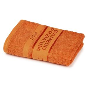 4Home Ręcznik Bamboo Premium pomarańczowy, 50 x 100 cm