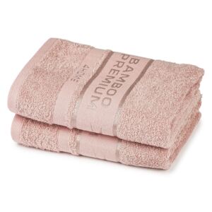 4Home Bamboo Premium ręczniki różowy, 50 x 100 cm, 2 szt