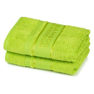 4Home Bamboo Premium ręczniki zielony, 50 x 100 cm, 2 szt