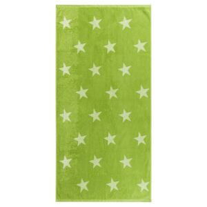 Ręcznik kąpielowy Stars zielony