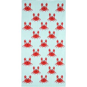 Ręcznik plażowy Crazy Crabs, 70 x 140 cm