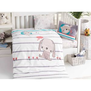 Dziecięca pościel bawełniana do łóżeczka Sweety, 100 x 135 cm, 40 x 60 cm