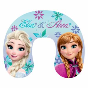 Poduszka podróżna Kraina lodu Frozen Anna and Elsa, 40 x 40 cm