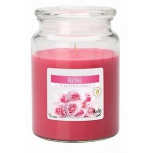 Świeczka zapachowa w szkle Róża, 500 g