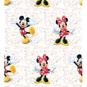 Fototapeta dziecięca Mickey i Minnie, 53 x 1005 cm