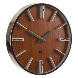 Future Time FT6010TT Numbers Designerski zegar ścienny, śr. 30 cm