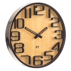 Future Time FT7010TT Numbers Designerski zegar ścienny, śr. 30 cm