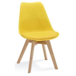 Krzesło FIORD żółte
