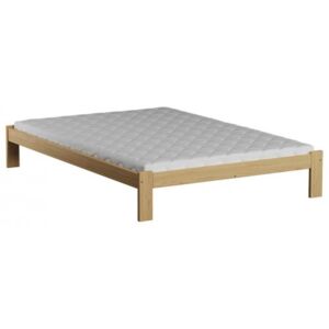 Łóżko drewniane Irys 140x200 EKO z materacem piankowym Megana