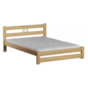 Łóżko ekologiczne drewniane Oliwia 140x200 nielakierowane