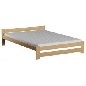 Łóżko drewniane Inter 140x200 EKO z materacem piankowym Megana
