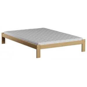 Łóżko drewniane Irys 120x200 EKO z materacem piankowym Megana
