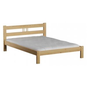 Łóżko ekologiczne drewniane Emilia 140x200 nielakierowane