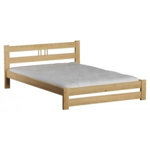 Łóżko ekologiczne drewniane Oliwia 180x200 nielakierowane