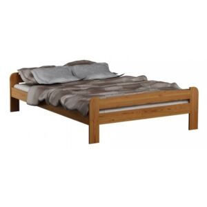 Łóżko drewniane Ania 140x200 dąb