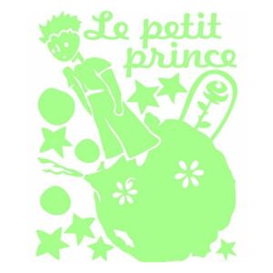 Naklejka świecąca w ciemności Ambiance Le Petit Prince, 25x20 cm