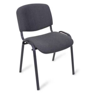 Krzesło ISO black ciemno szare (C38)