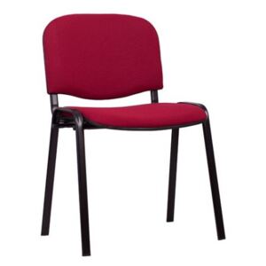 Krzesło ISO black czerwone (C29)