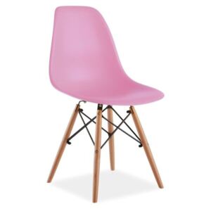 Krzesło ENZO różowe ★ Wyróżnienie - 3 miejsce w rankingu ZAUFANE SKLEPY 2018