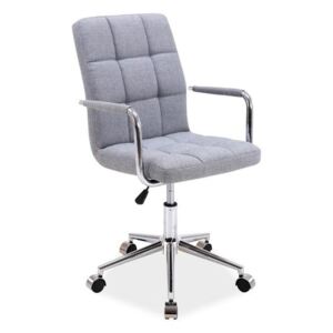 Fotel Q-022 szary/tkanina
