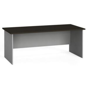 Stół biurowy prosty 180x80 cm, wenge
