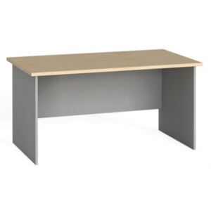 Stół biurowy prosty 140x80 cm, brzoza