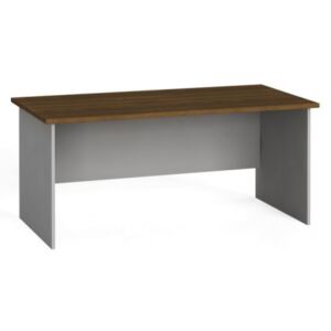 Stół biurowy prosty 160x80 cm, orzech