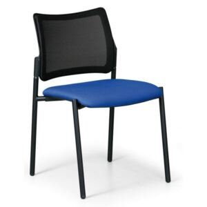 Krzesło konferencyjne Rock bez podłokietników, niebieski