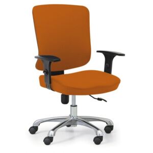 Krzesło biurowe HILSCH, pomarańczowe
