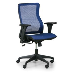 Krzesło biurowe Eric N, niebieskie