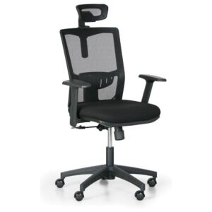 Krzesło biurowe Uno, czarny