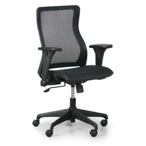 Krzesło biurowe Eric N, czarne