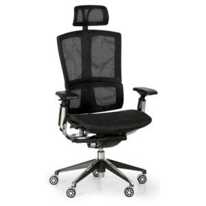 Krzesło biurowe Stain, czarne