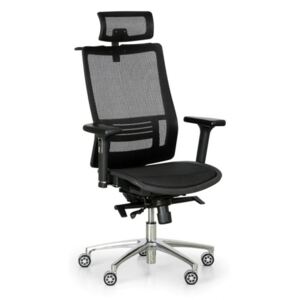 Krzesło biurowe Atol, czarny