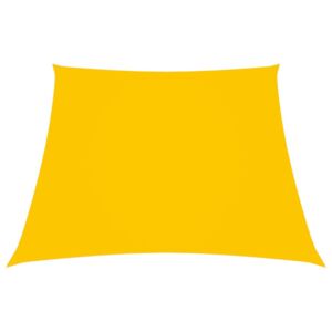 Trapezowy żagiel ogrodowy, tkanina Oxford, 3/4x3 m, żółty