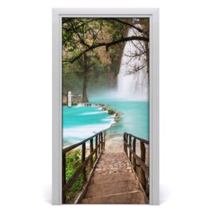 Naklejka fototapeta na drzwi Wodospad Meksyk