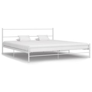 Rama łóżka VIDA XL, biała, 200x200 cm