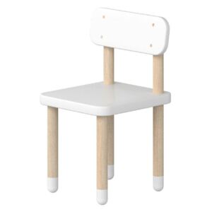 Białe krzesełko dziecięce Flexa Play