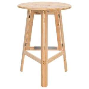 Składany stolik z drewna jodłowego – Keller